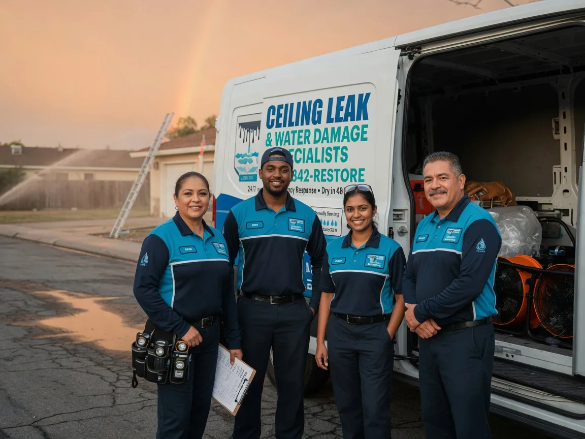 Ceiling Leak Cleanup company in Paden City, WV